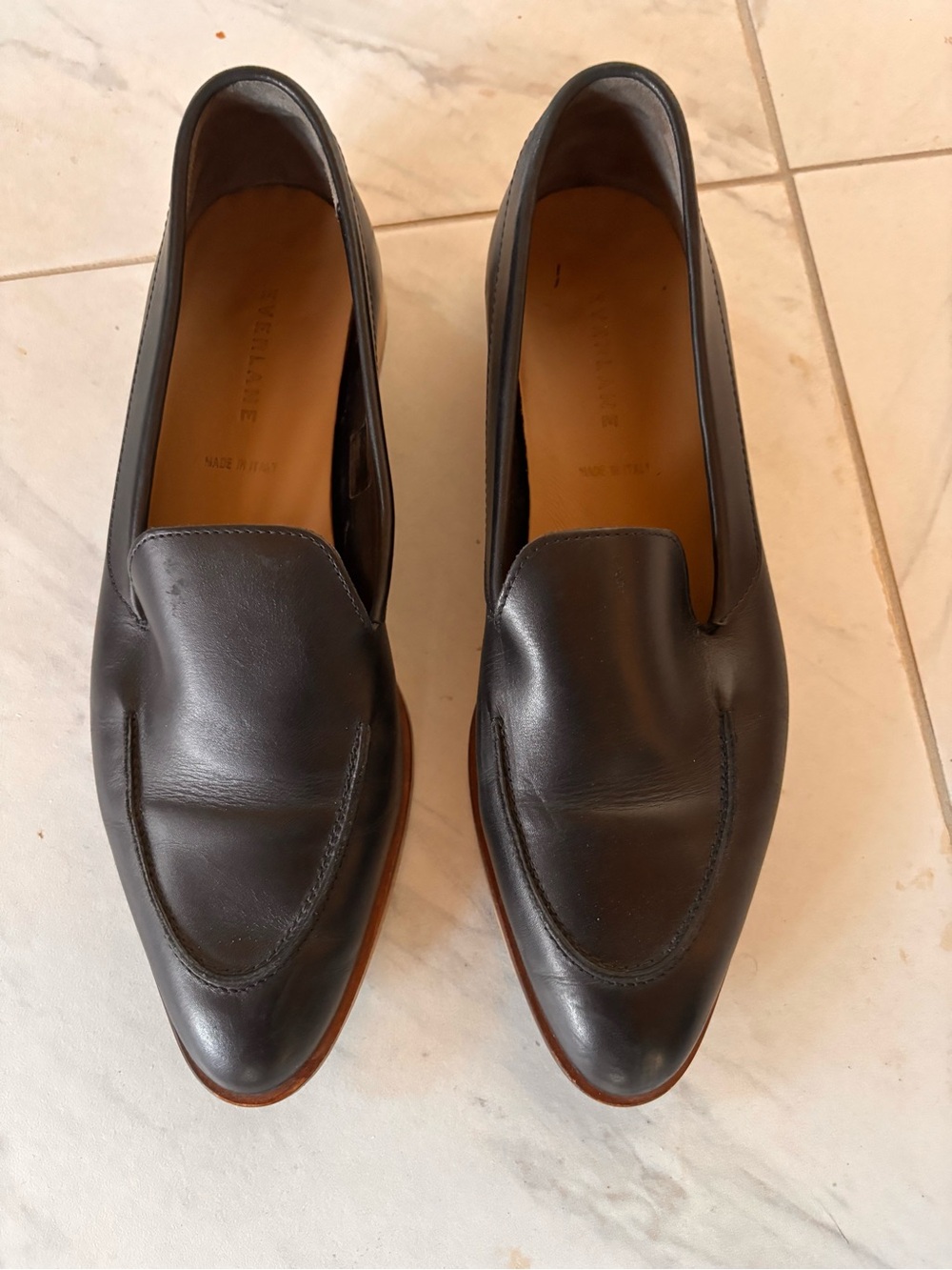 The Modern Loafer in Black Leather – Size 9